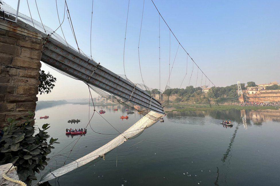 Gujarat morbi bridge collapse