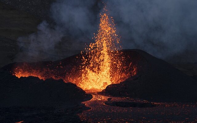 "Iceland's Fiery Spectacle: A Glimpse into the 2023 Volcanic Awakening"